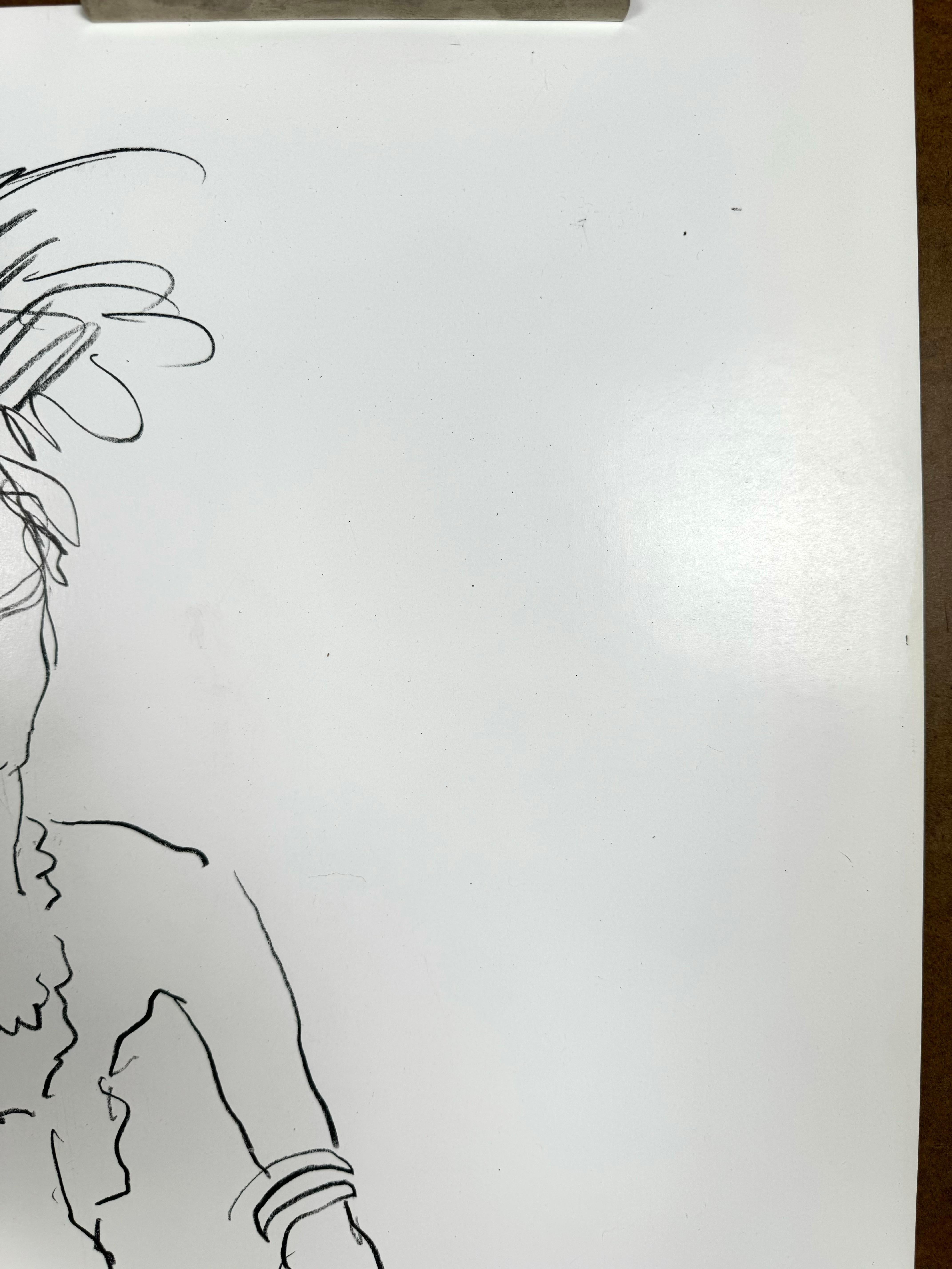 Original Ronald Shap figure drawing For Sale 3