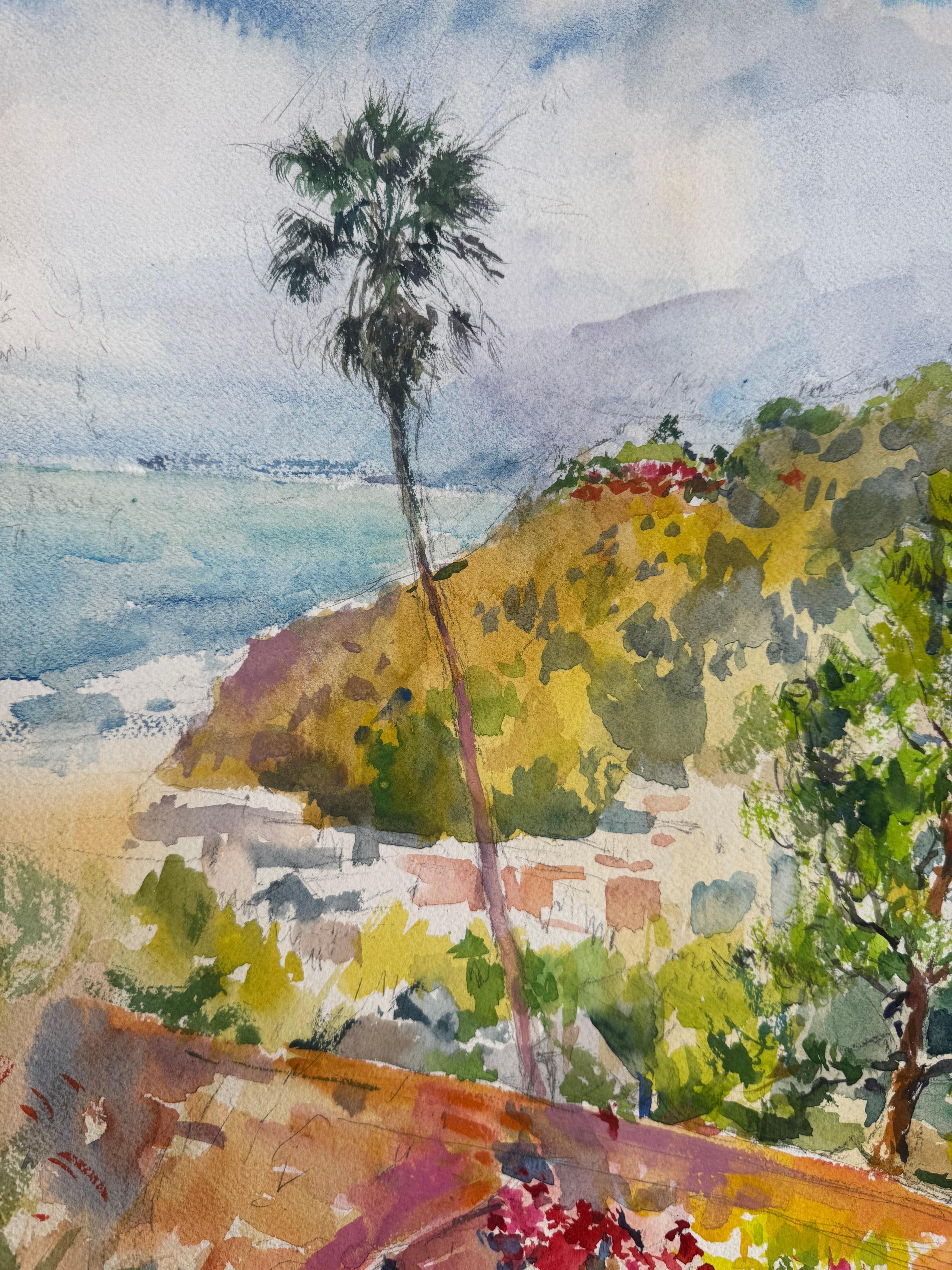 Bahía de Santa Monica - Art Contemporáneo de Ronald Shap