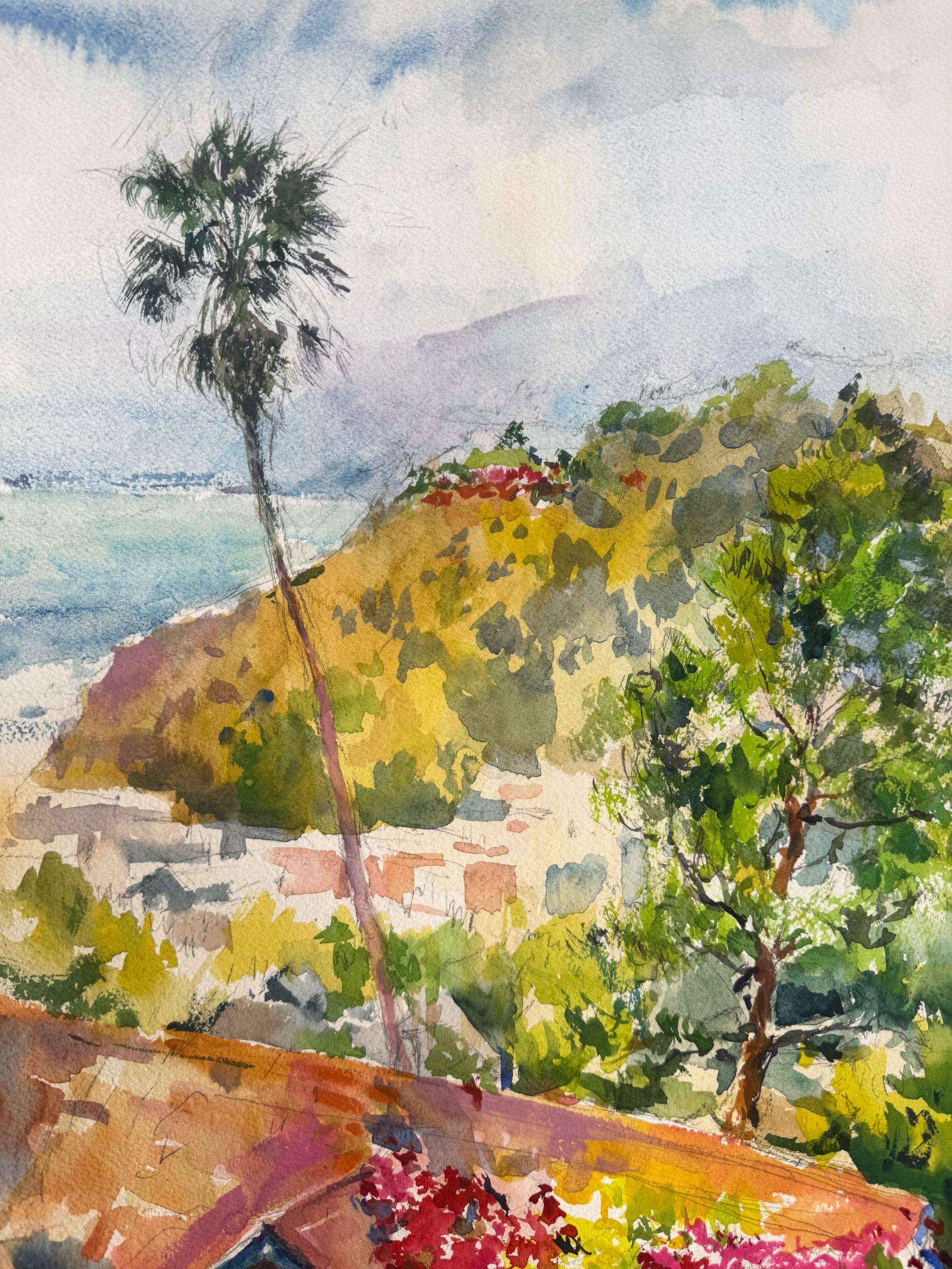 Bahía de Santa Monica - Art de Ronald Shap