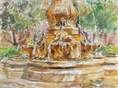 Neptun-Brunnen, Rathaus von Pasadena