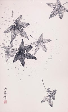 Contemporary Chinese Ink - Floating Leaves III, 2019