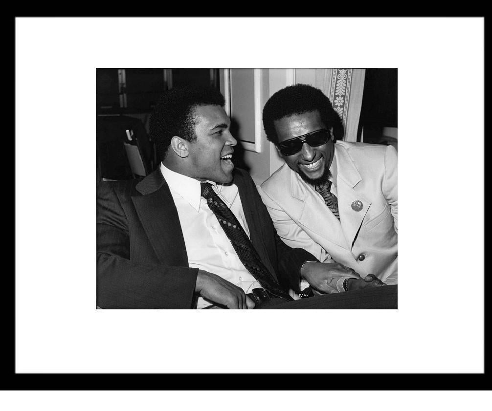 Guy Crowder Portrait Print – Icons and people - Muhammad Ali, Stokely Carmichael, Los Angeles, 1973 unframed
