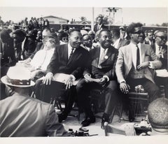 Vintage Icons & people: Rev. Dr. Martin Luther King, Ralph Abernathy, Sammy Davis Jr.