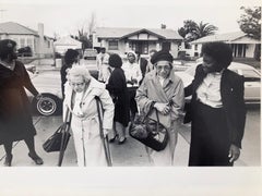 Vintage Icons & people: Rosa Parks  & Lillian Rogers Parks at Compton Unified, LA