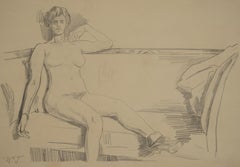 Nude Drawings and Watercolors