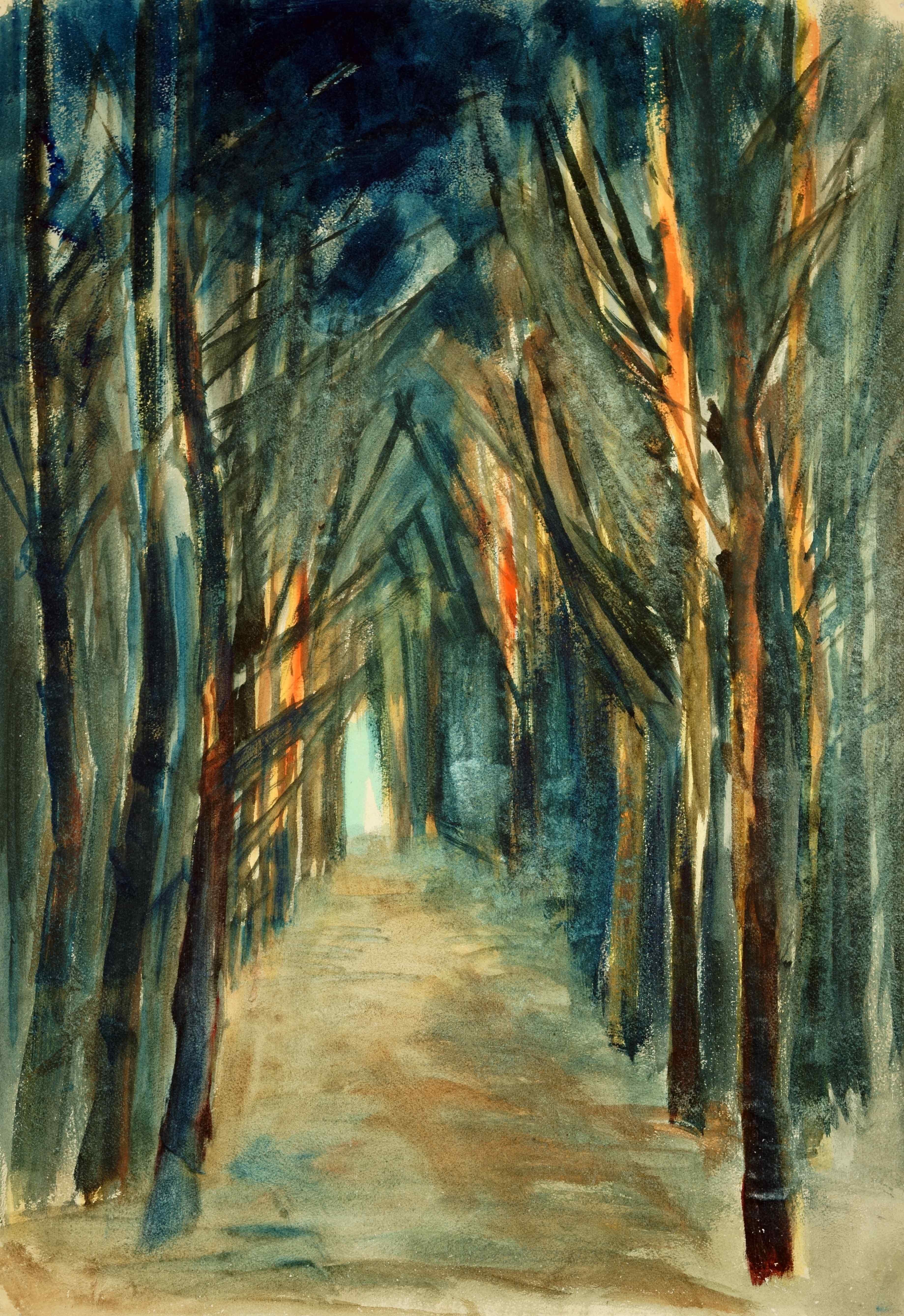Paysage verso Intérieur de la forêt / - Le paysage comme espace d'imagination - en vente 2
