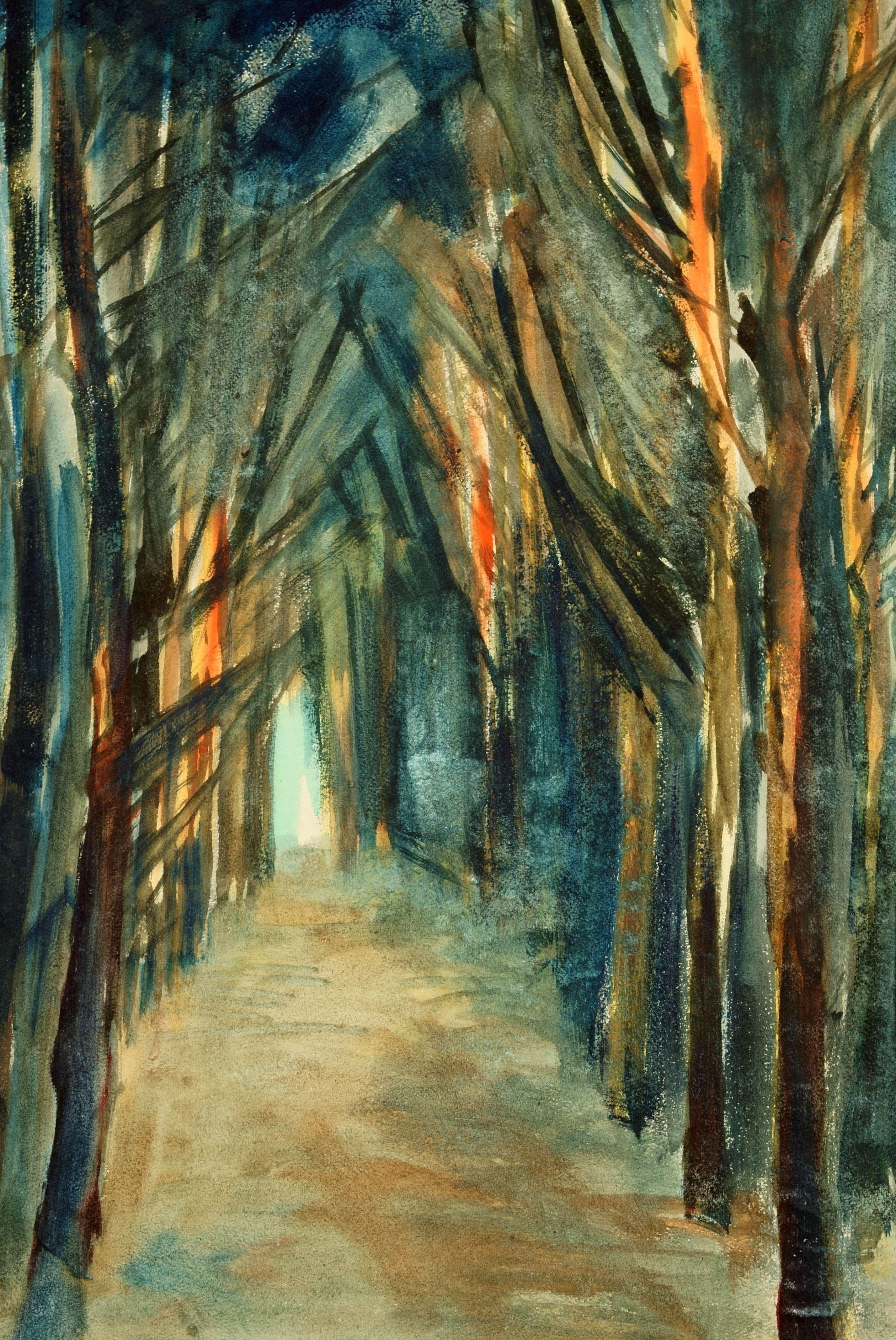 Paysage verso Intérieur de la forêt / - Le paysage comme espace d'imagination - en vente 3