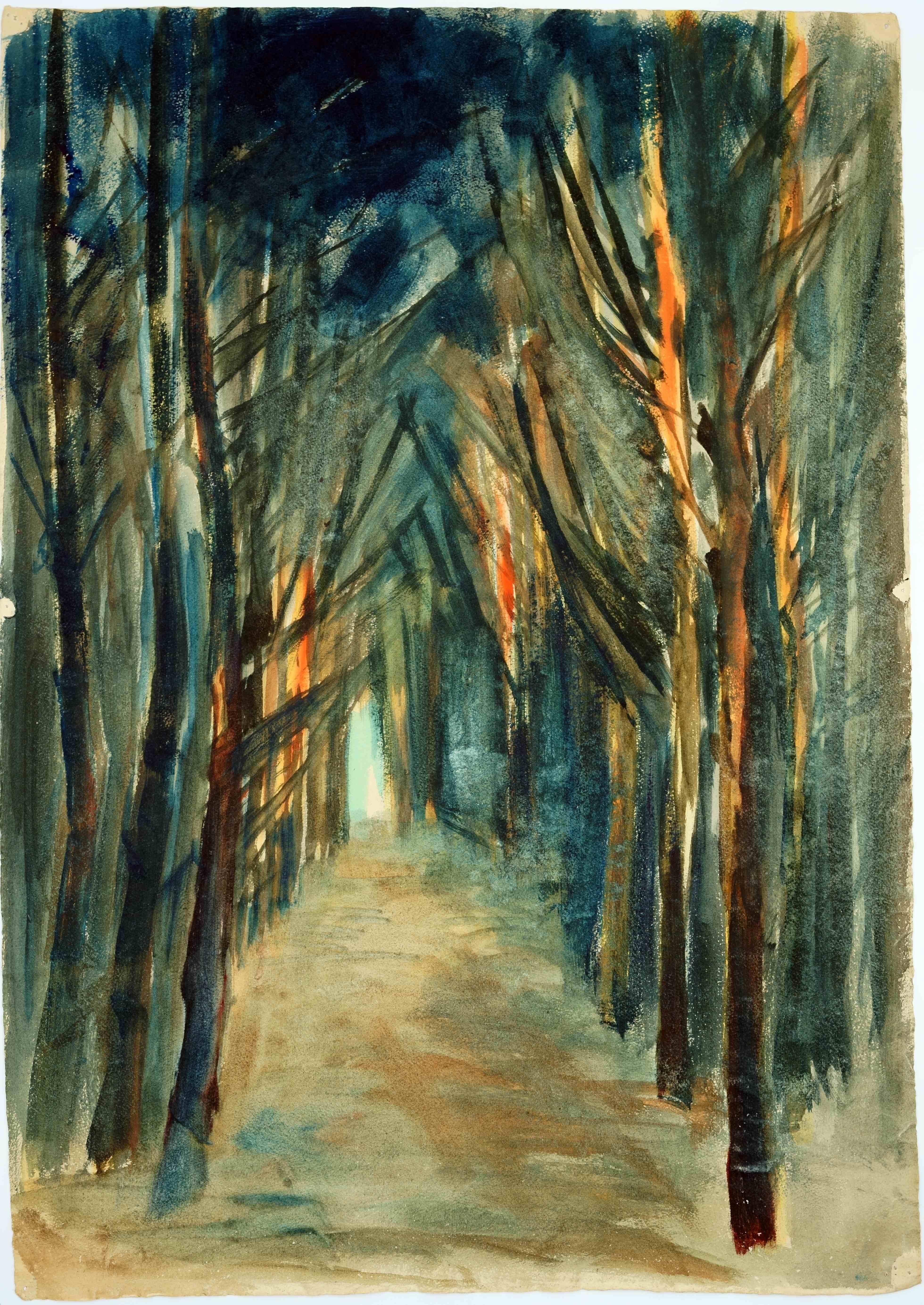 Paysage verso Intérieur de la forêt / - Le paysage comme espace d'imagination - en vente 4