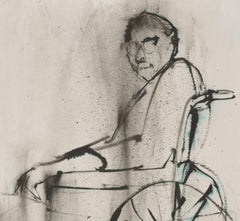 Man in a wheelchair / - Looking to the future -