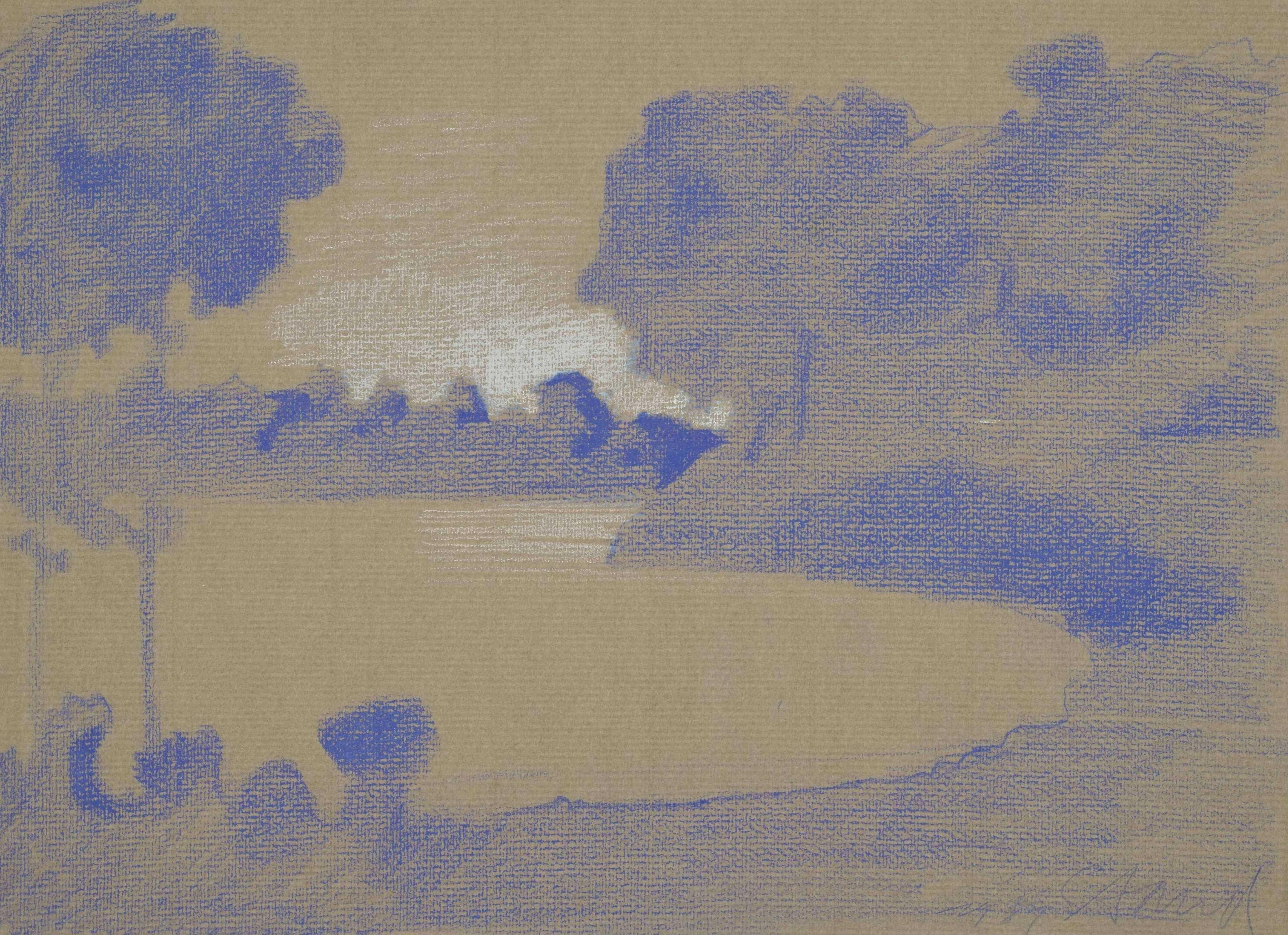Lago solitario y animado / - Calma y Movimiento - - Art de Reinhard Stangl