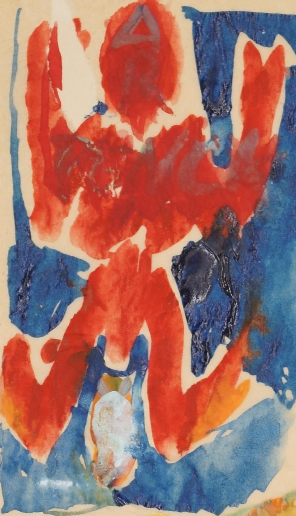 Figurative Composition / - Expressive Signs - - Art by Max Neumann