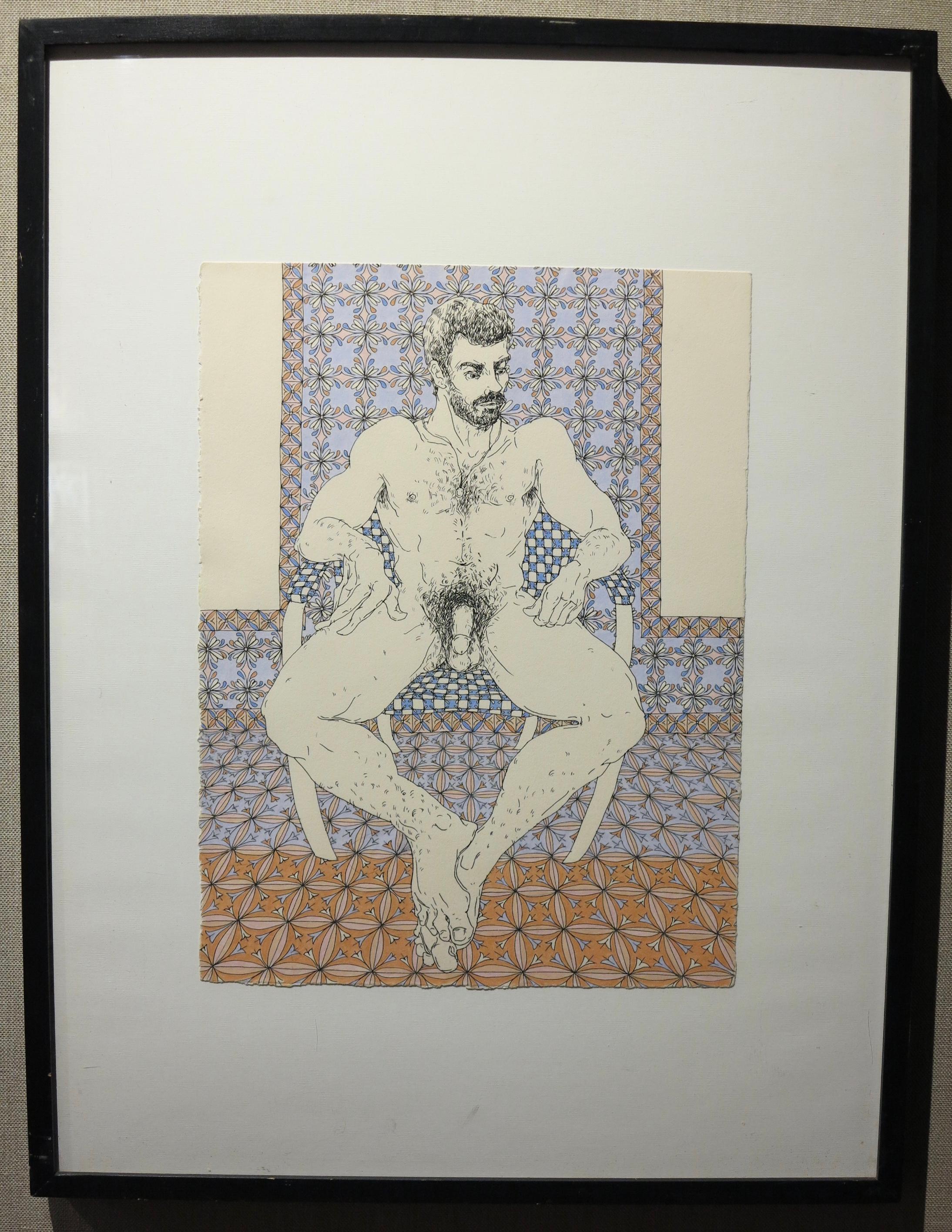 Male Nude - Art by Brian Stremick