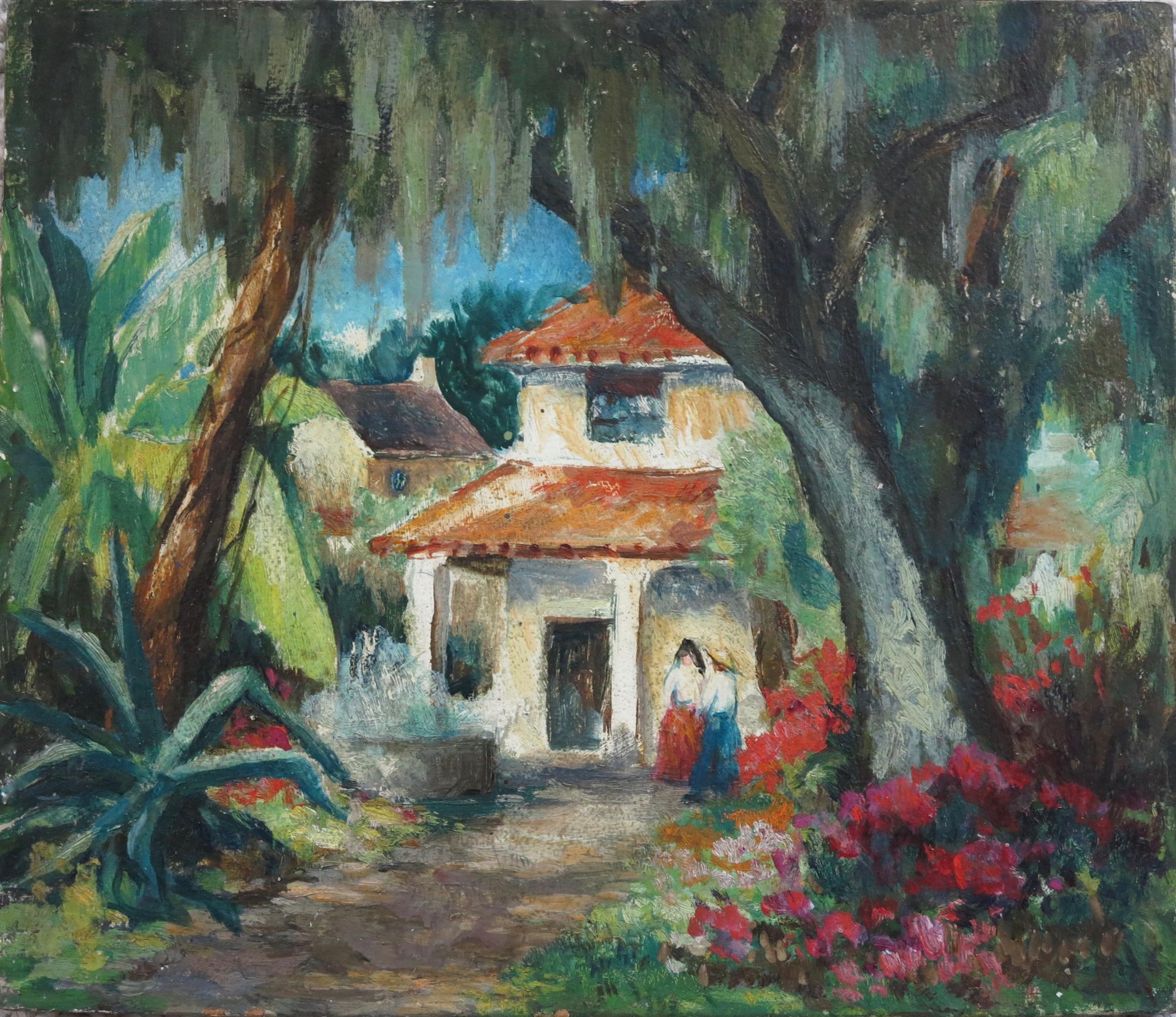 Tod Lindenmuth Landscape Painting - St. Augustine Florida 