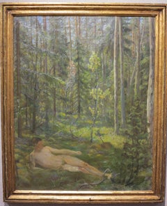 Arcadian Male Nude Landscape