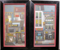 Wade Gallery & Mal's Restaurant (New Yorker Straßenlandschaftsszenen)