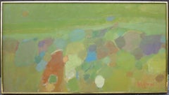 Landscape (abstract expressionist mid-century landscape)