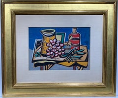 Nature Morte (cubist still life painting)