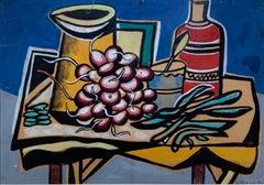 Nature Morte (peinture cubiste de nature morte)