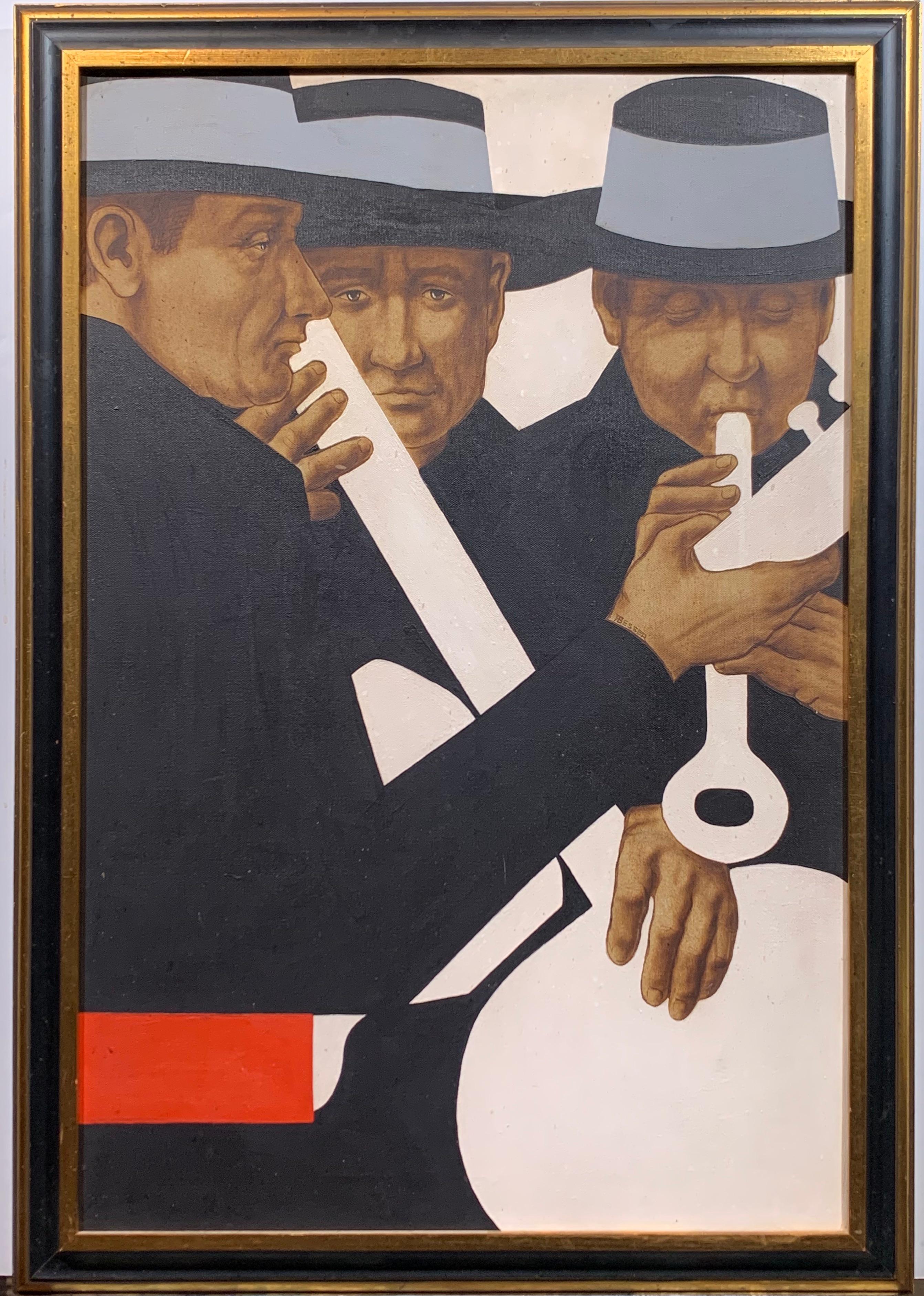 The Musicians - Painting by Arne Charles Besser
