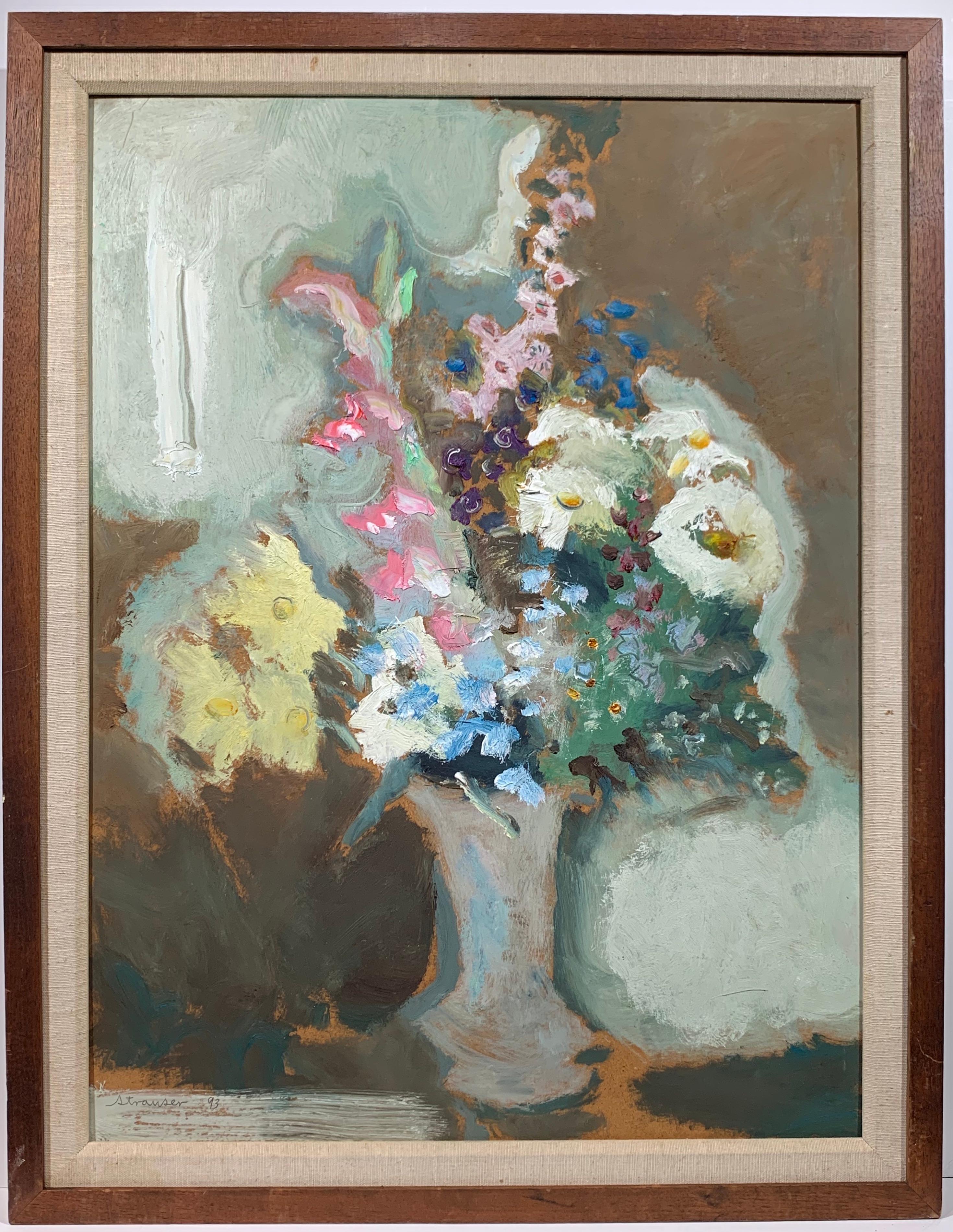 Sterling Strauser Still-Life Painting - Floral Still Life