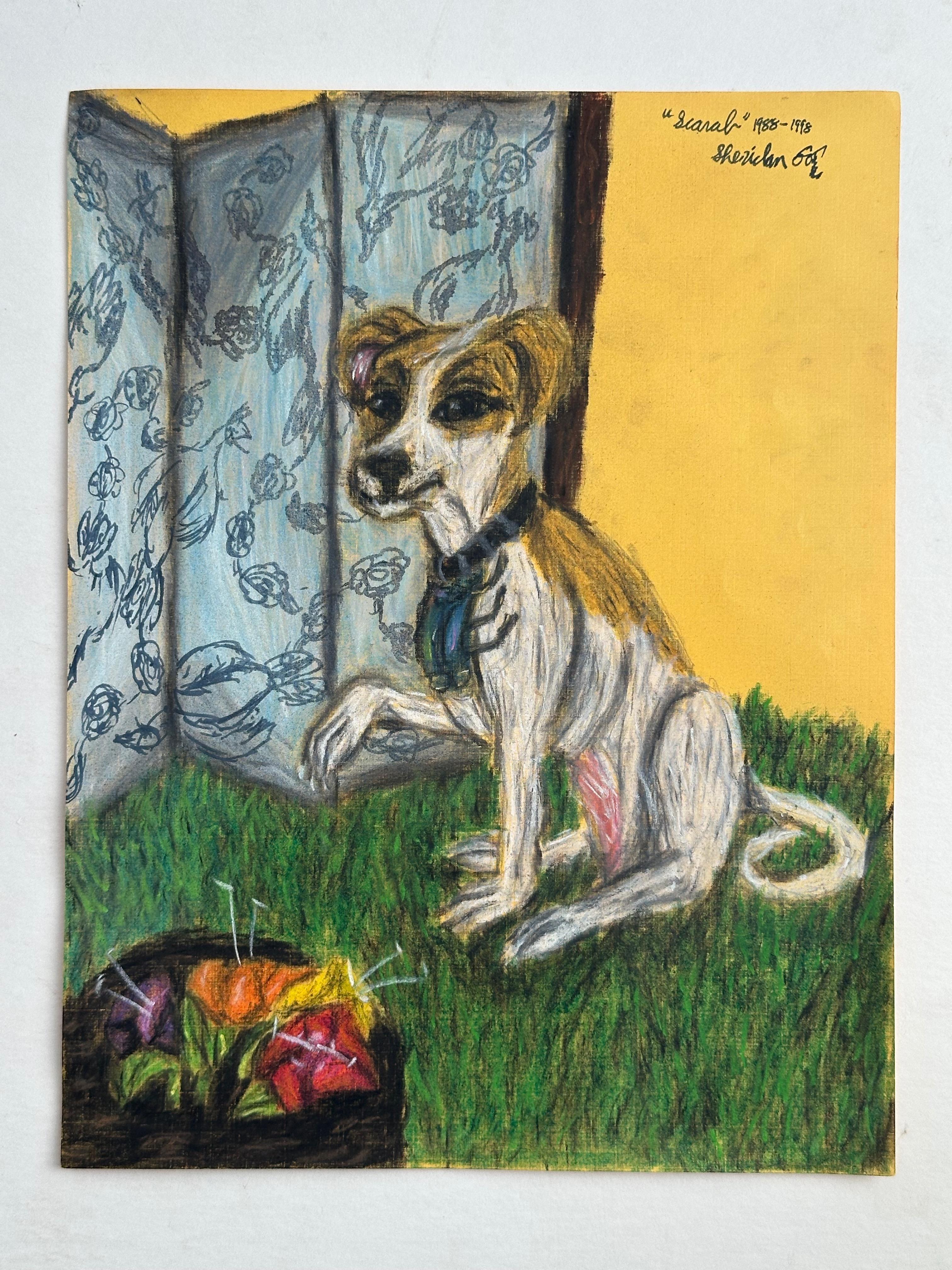Ritratto di cane Disegno commemorativo