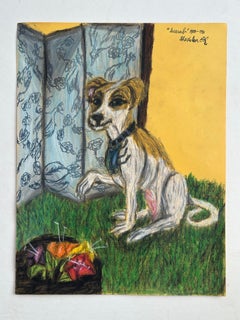 Portrait de chien Dessin commémoratif