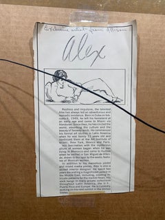 Mujer indígena mexicana (artista cubano de Miami al pastel)