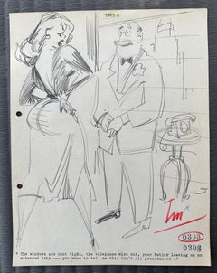 Humorous Gentleman's Magazine cartoon 