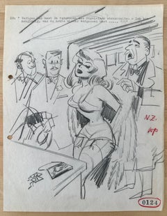 Vintage Humorous Gentleman's Magazine cartoon 