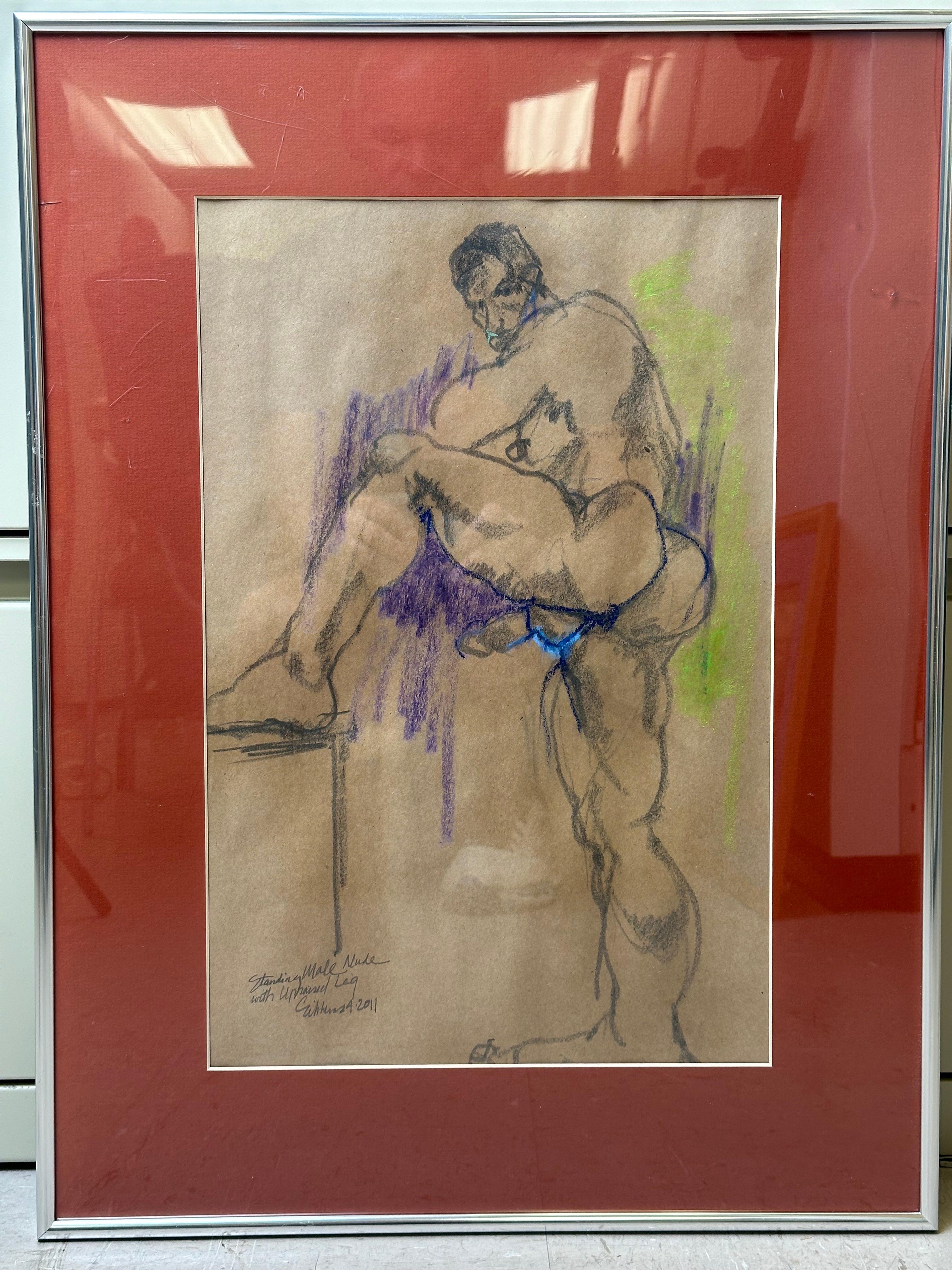 Erotic Male Nude  - Art by William Sibberns