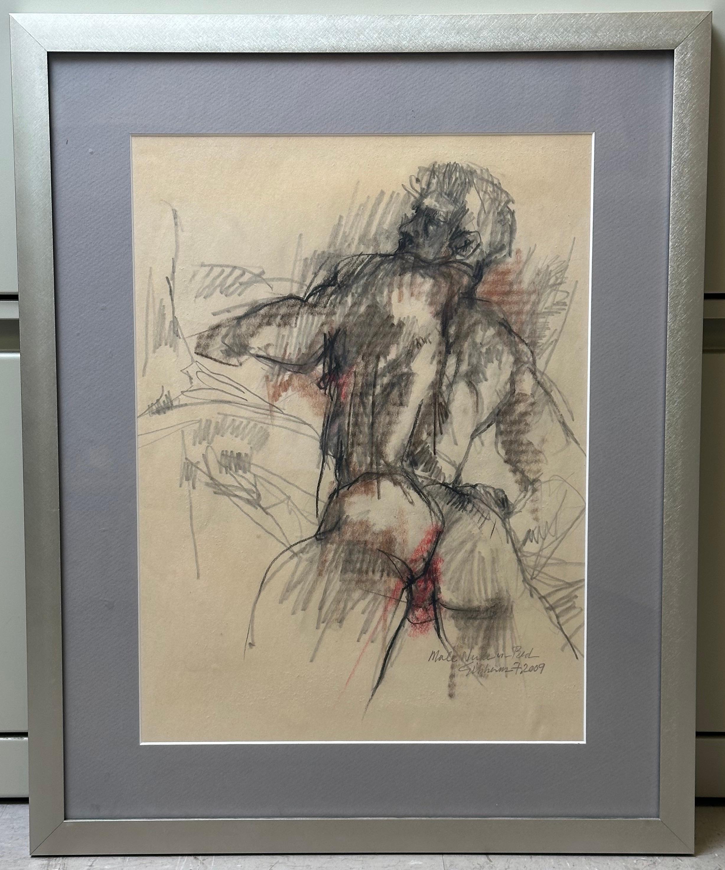 Erotic Male Nude  - Art by William Sibberns