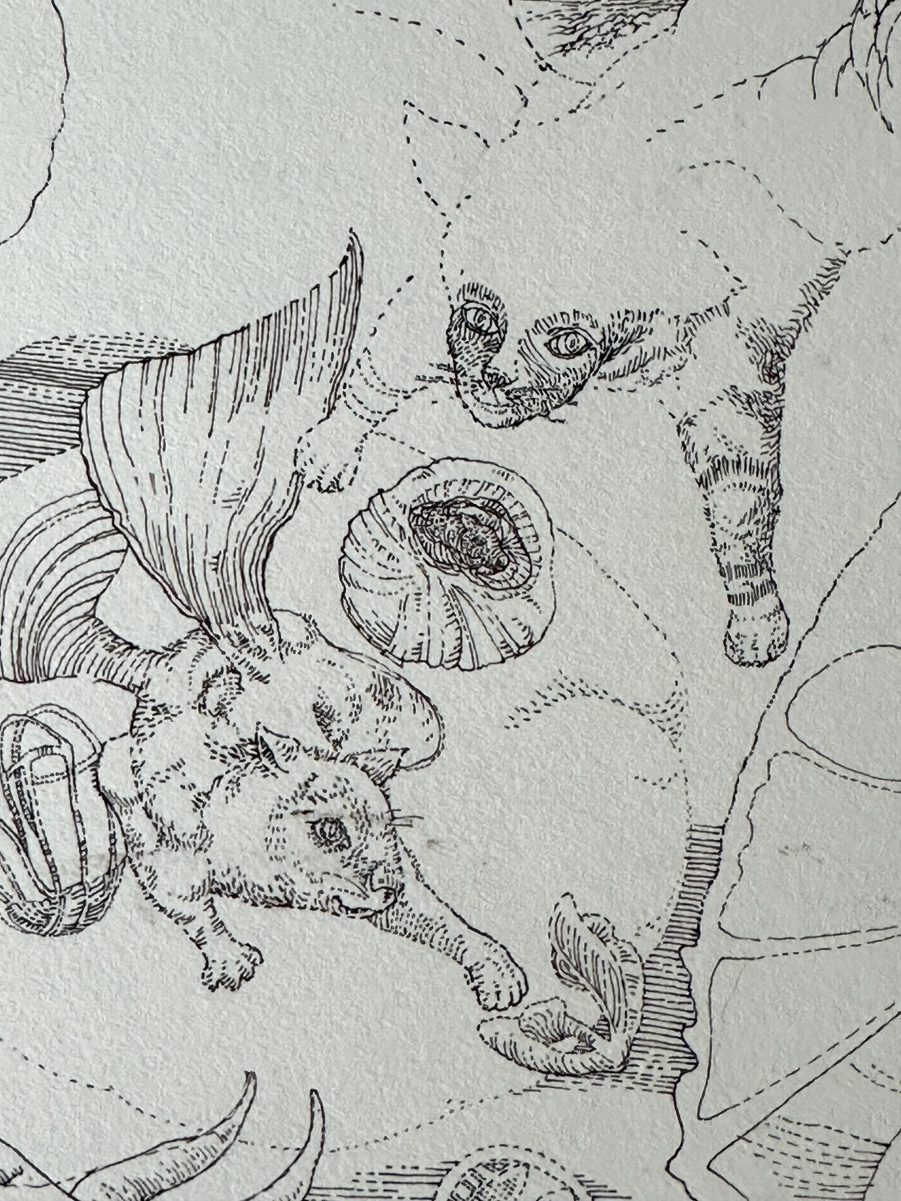 Animal Capers (artiste surréaliste noir) en vente 2
