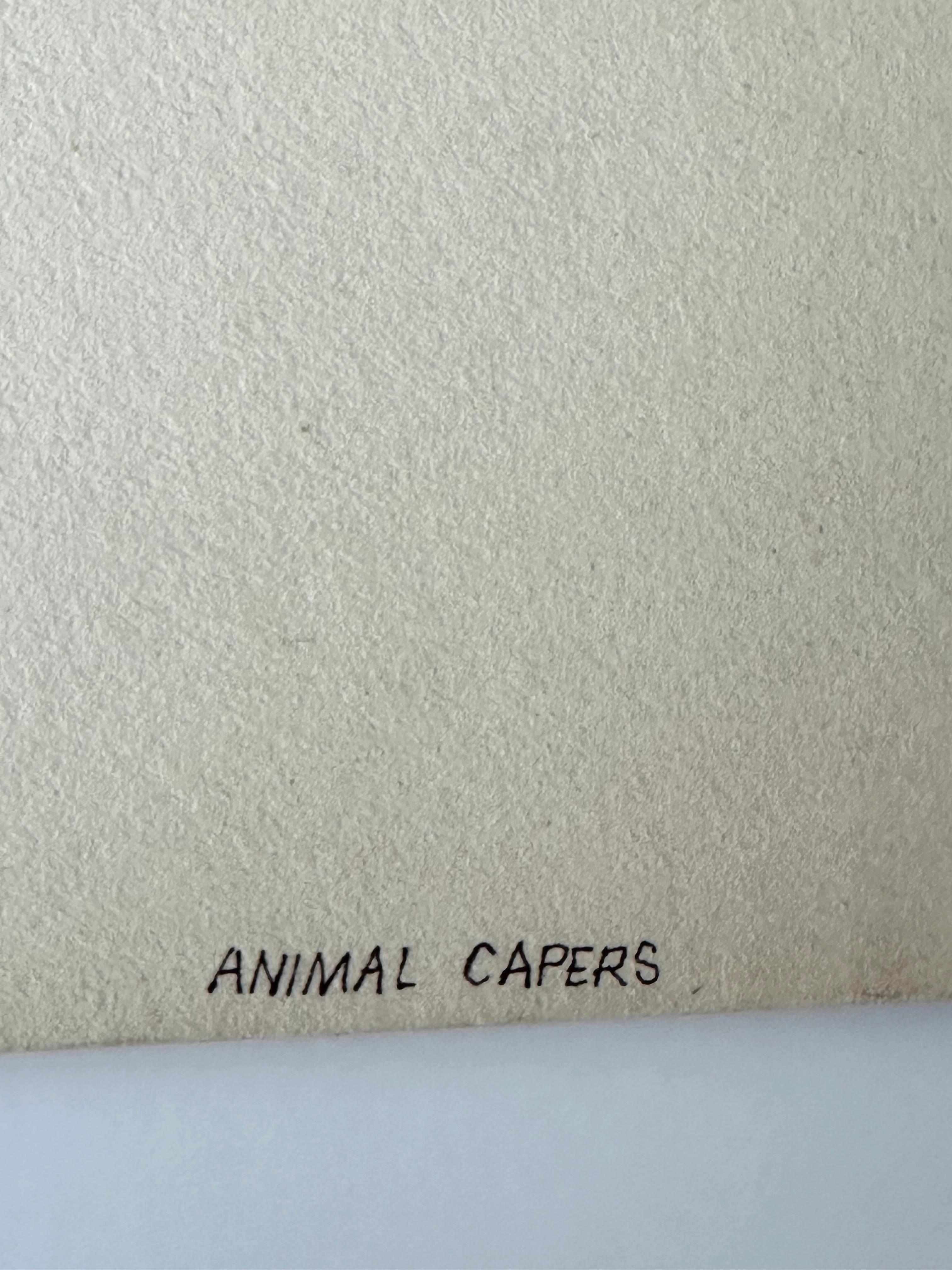 Animal Capers (artiste surréaliste noir) en vente 3