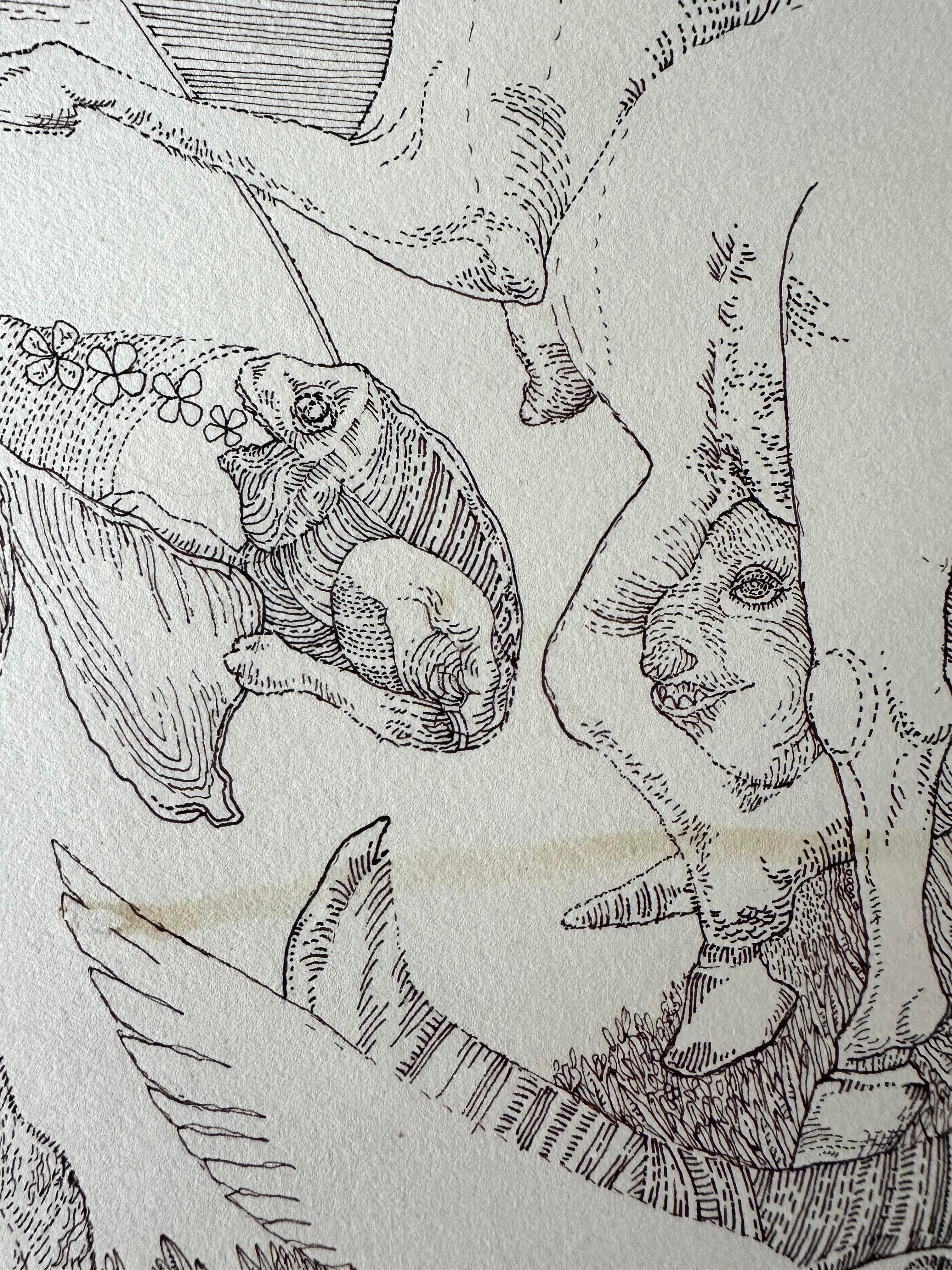 Animal Capers (artiste surréaliste noir) en vente 4