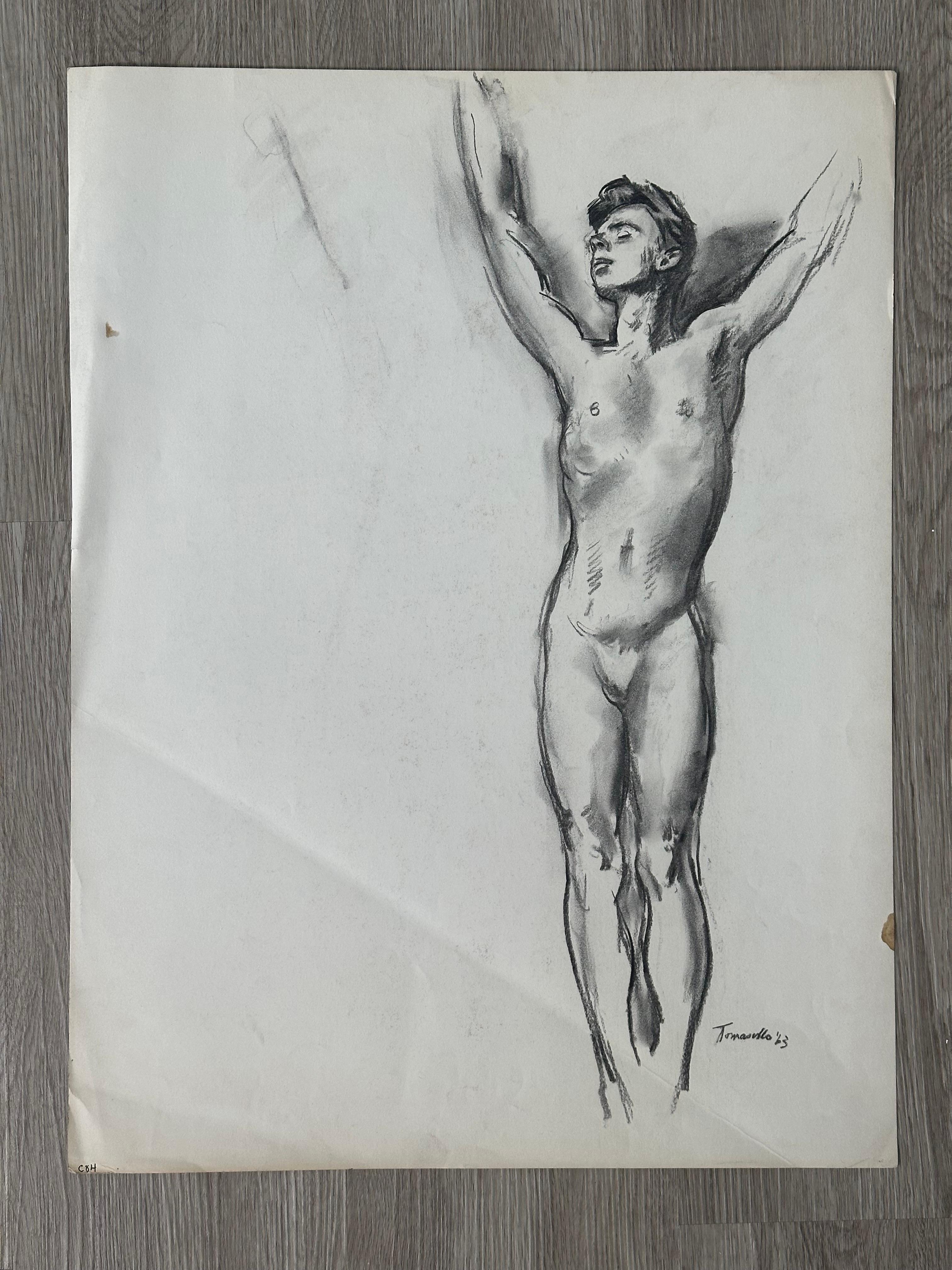 Nude de Vito Tomasello - Retrato de hombre joven