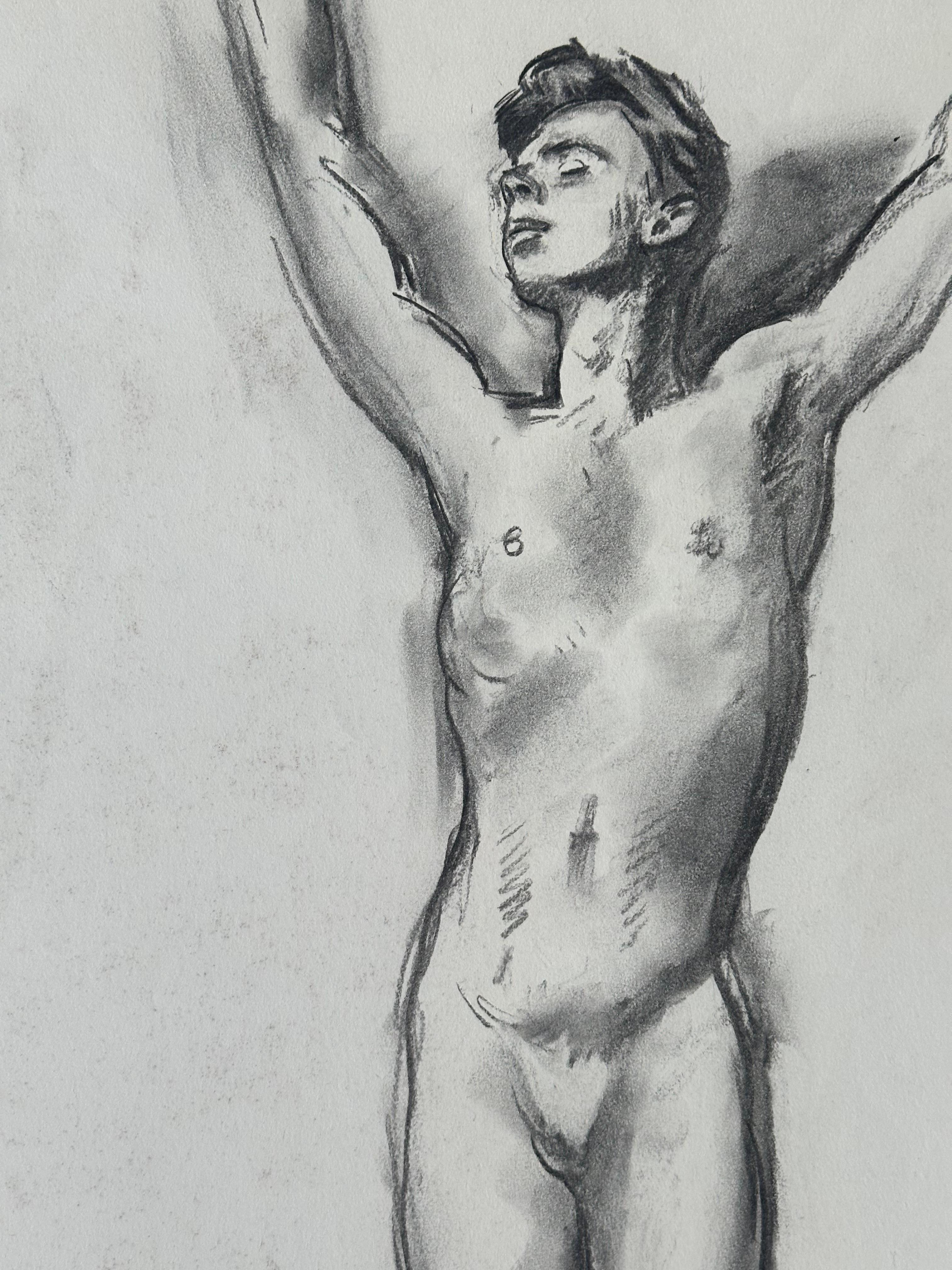 Retrato de hombre joven - Art de Vito Tomasello