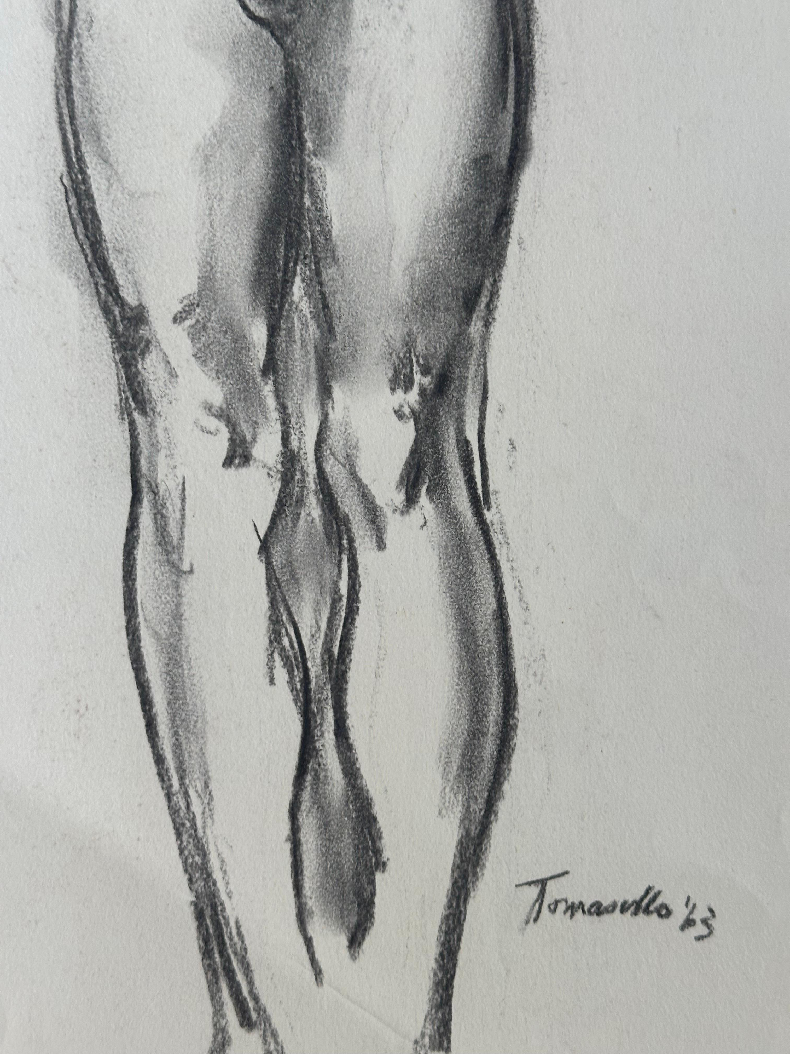 Retrato de hombre joven - Art Realista de Vito Tomasello