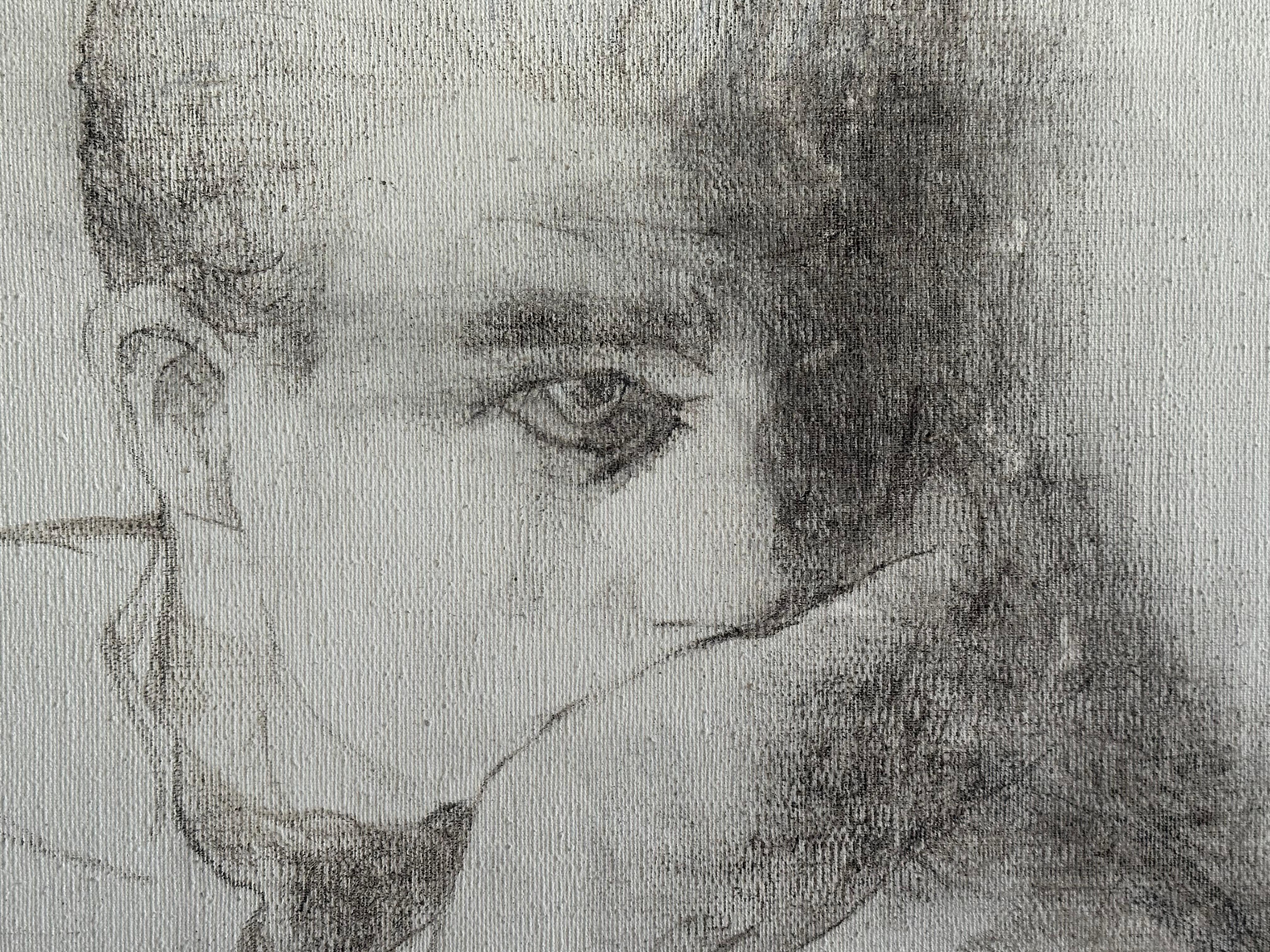 El hombre en el pensamiento - Art Realista de Robert Ryel Bliss