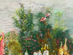 Garden by Lake Landscape