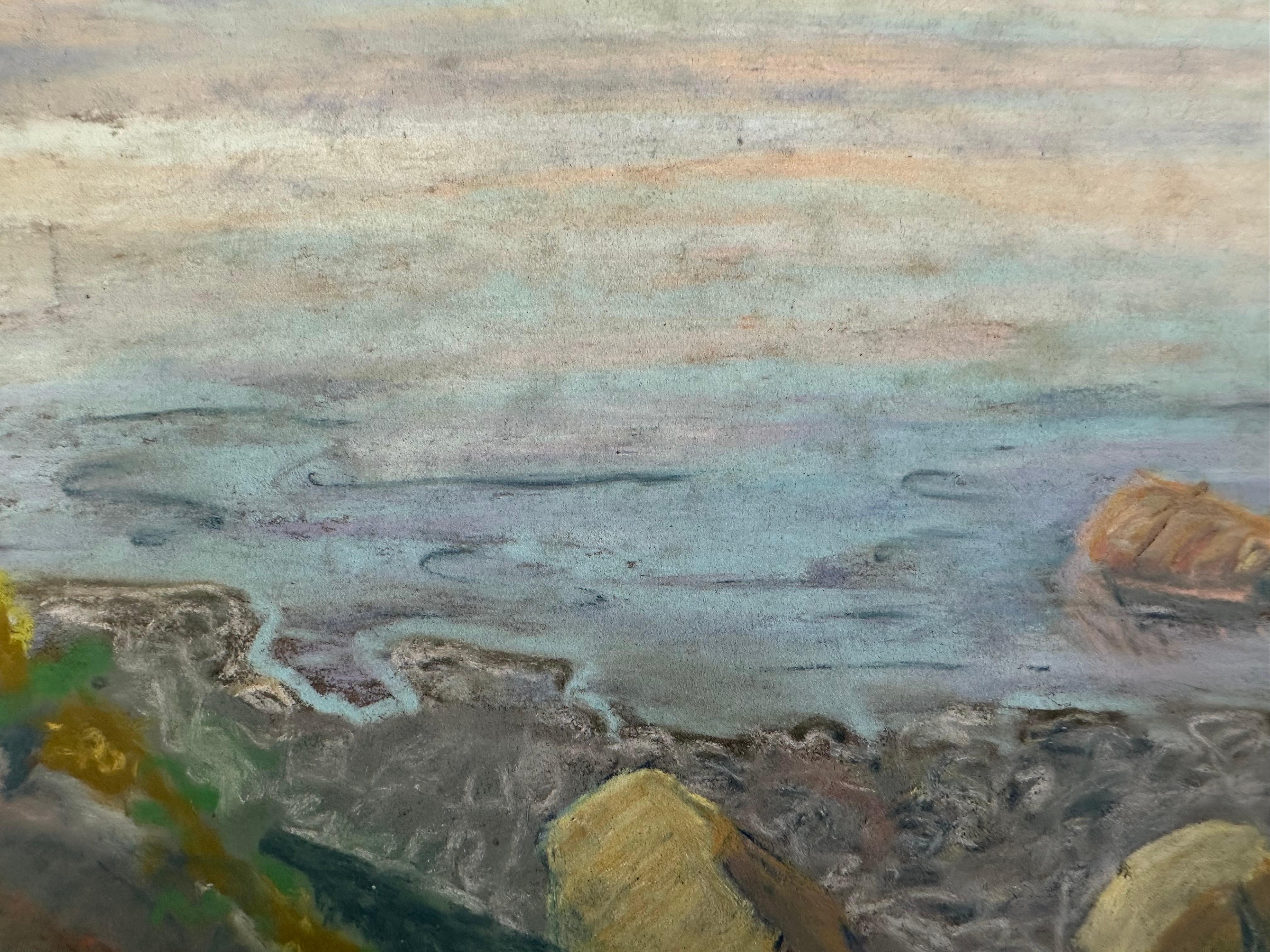 Paisaje lacustre - Art de Gertrude A. Larter