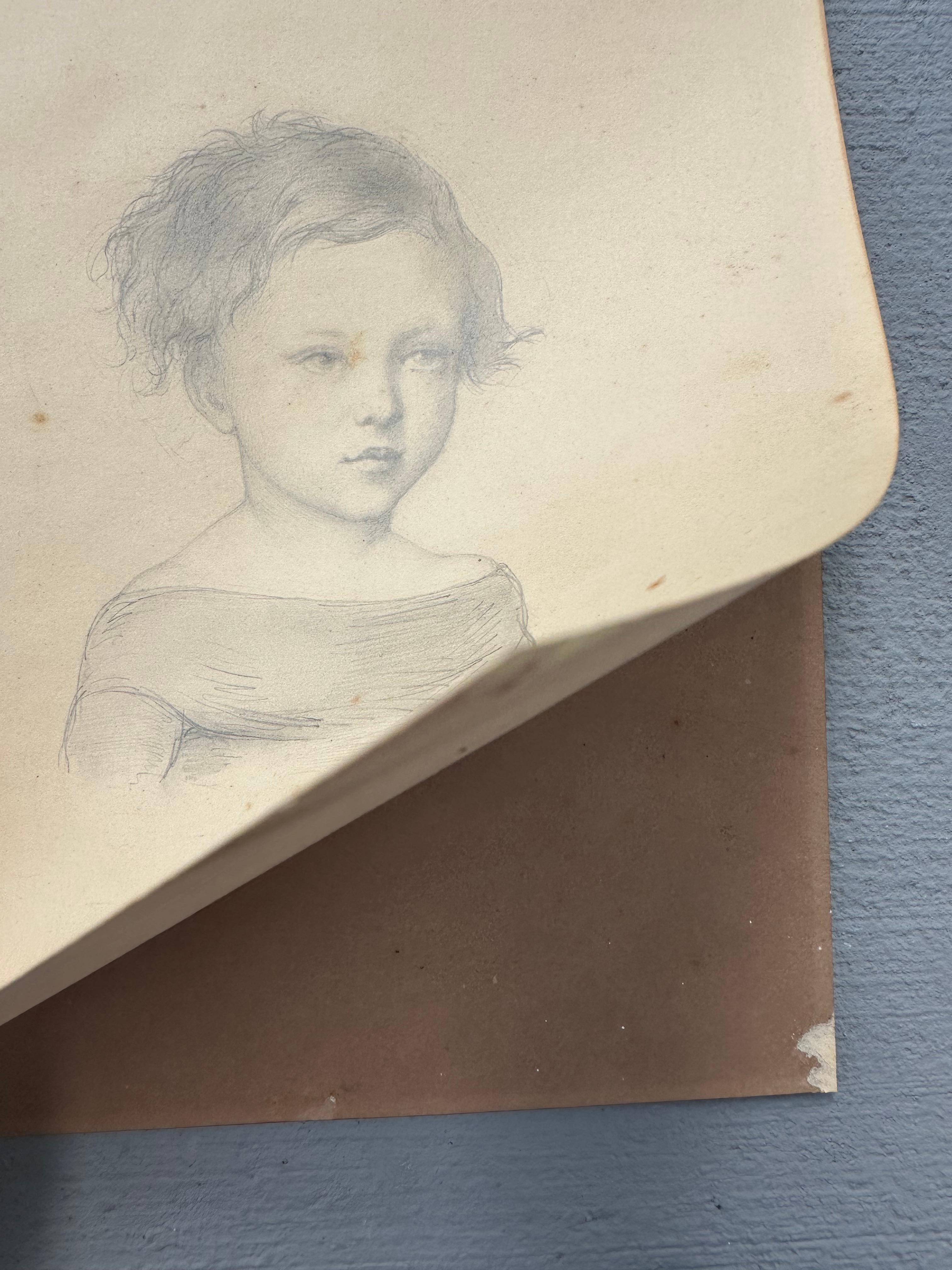 Retrato de Laurence Wedgwood (director de la empresa de cerámica) de niño. en venta 3