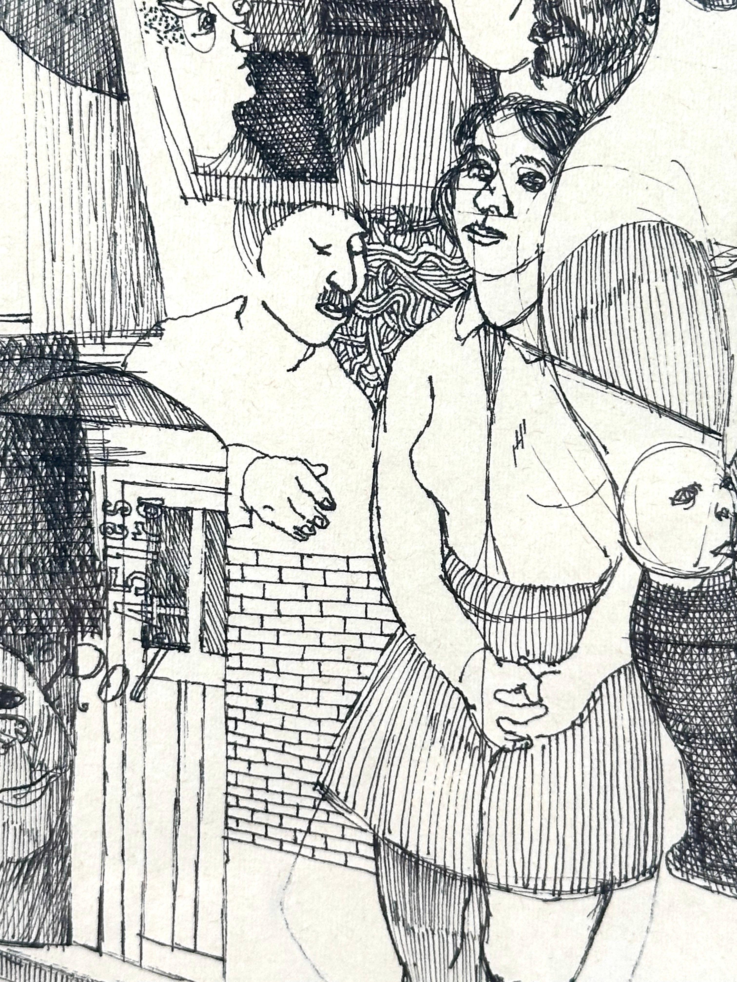 Amsterdam (Artista negro surrealista de Filadelfia) en venta 1