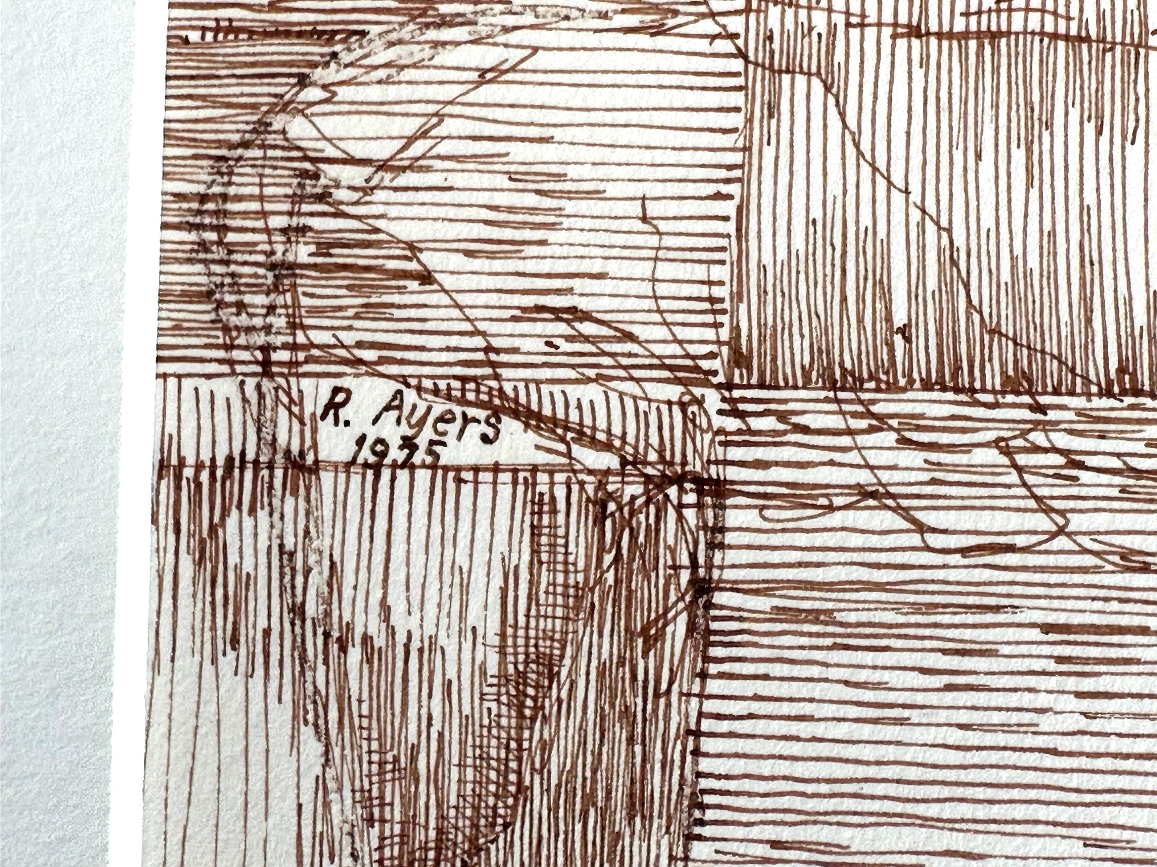 Zeit beherbergt Erinnerungen: Doors (Surrealistischer schwarzer Künstler aus Philadelphia) im Angebot 2
