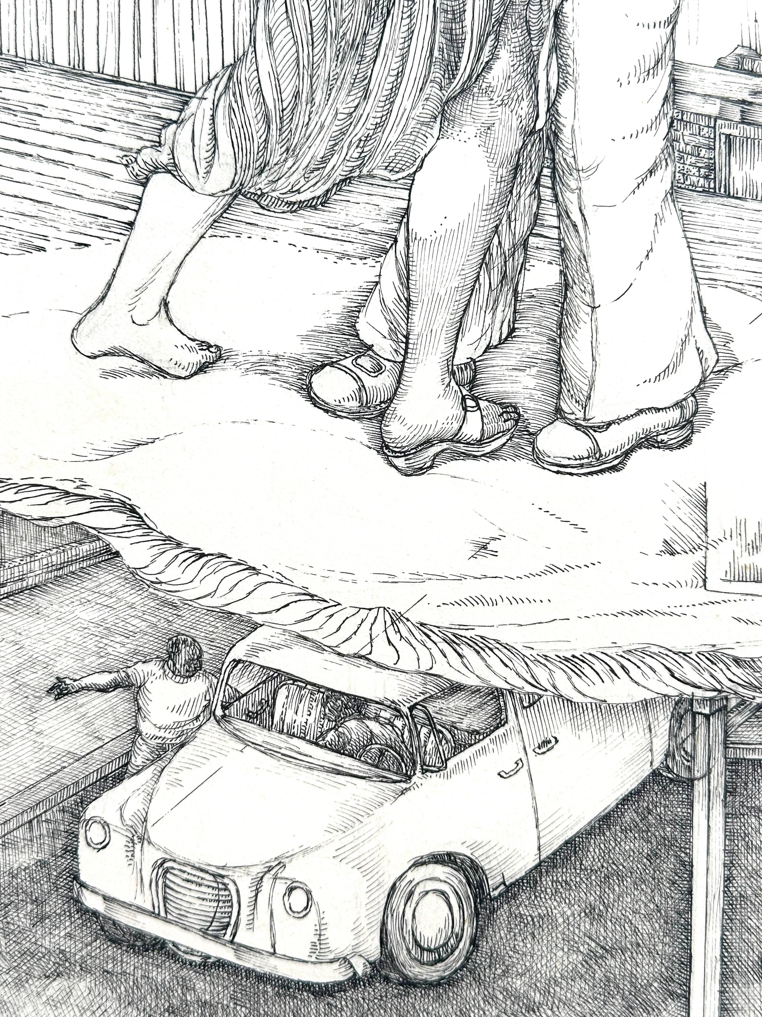 Transformación (Artista negro surrealista de Filadelfia) en venta 1