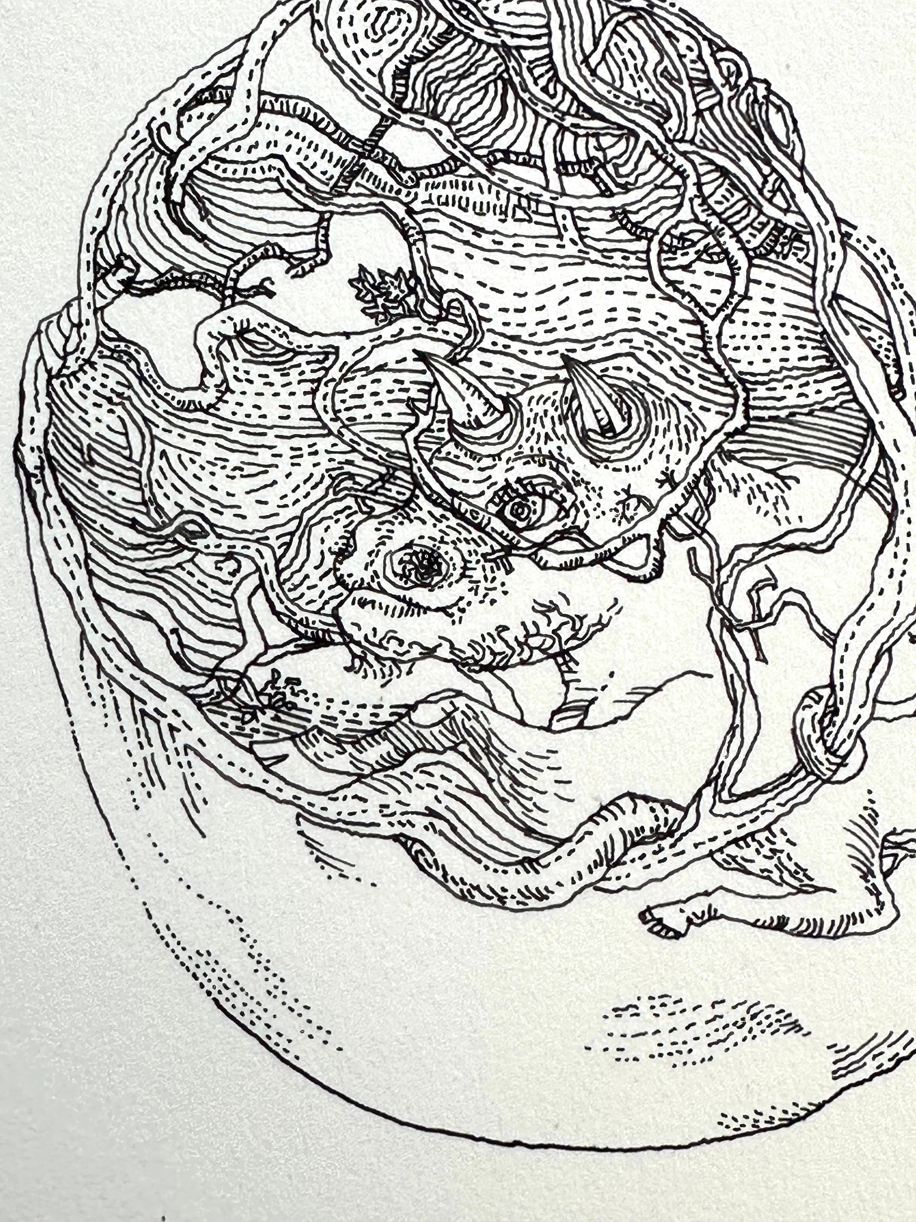 Astrologique (Artiste Surréaliste Noir de Philadelphie) en vente 7