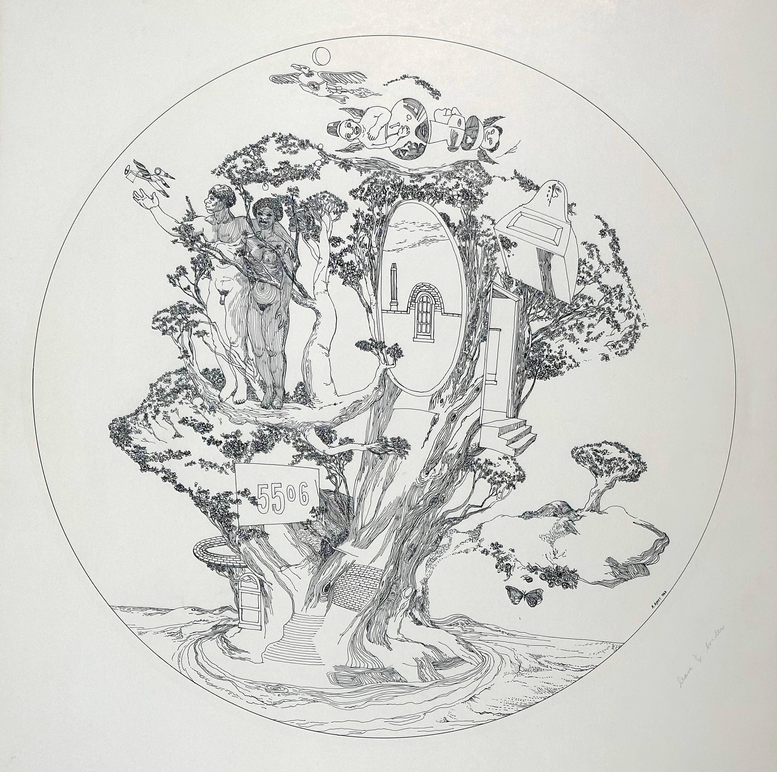Peaceful Island (Surrealist Black Philadelphia Artist)