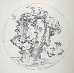 Peaceful Island (Surrealist Black Philadelphia Artist)