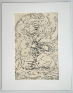 Earth River Flowing (Surrealistischer schwarzer Künstler aus Philadelphia)