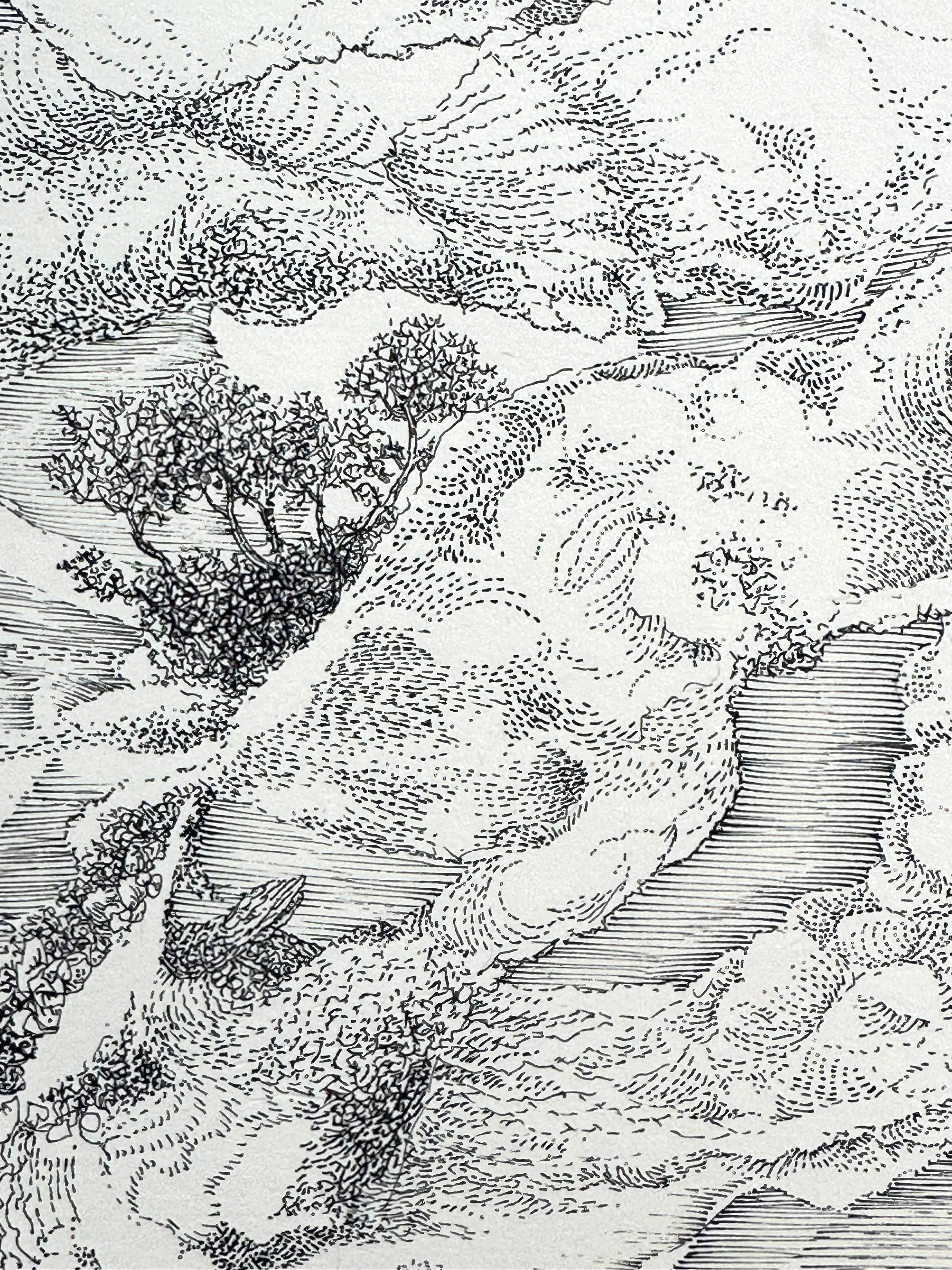 Earth River Flowing (Surrealist Black Philadelphia Artist) For Sale 5