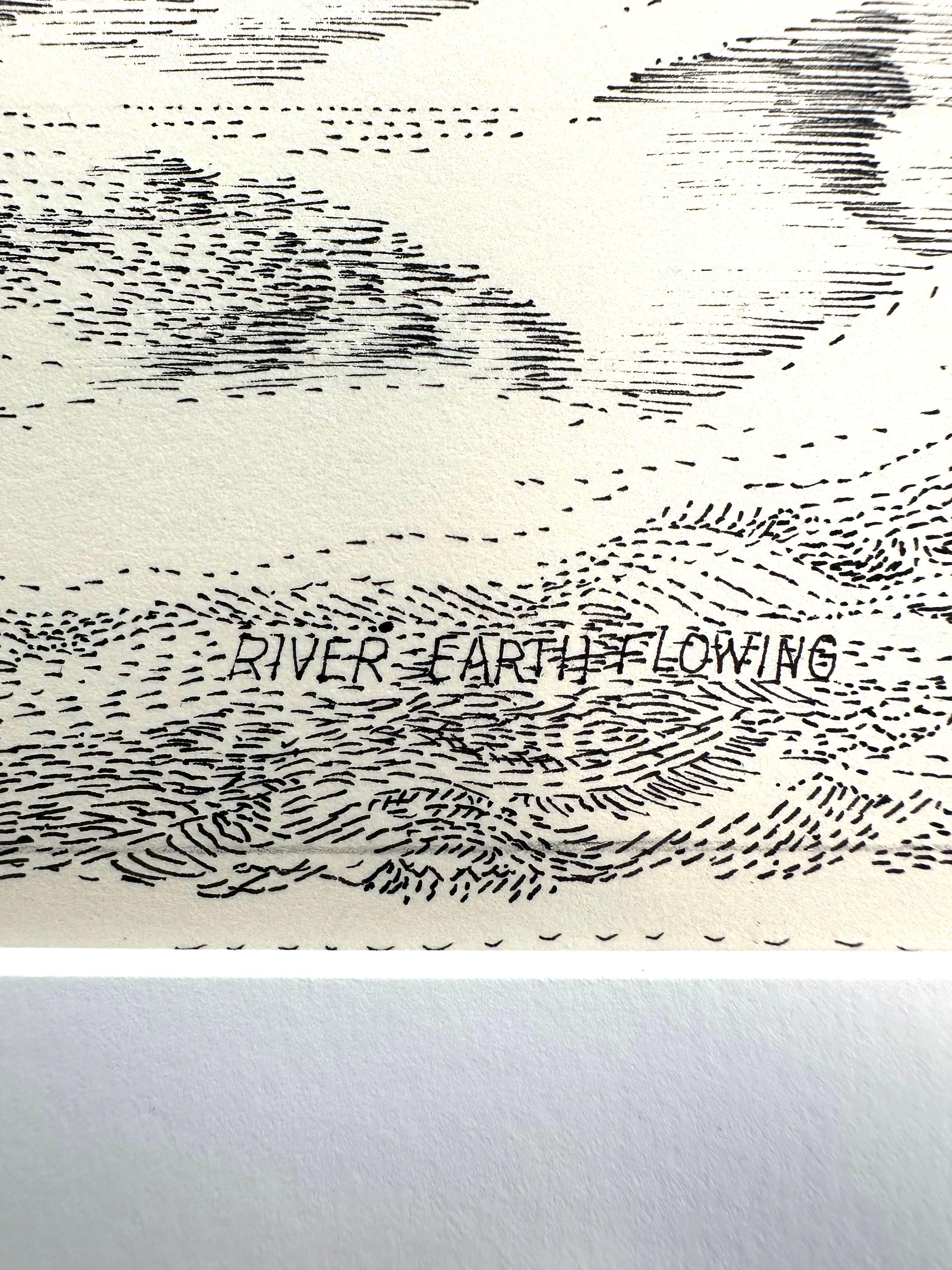 Earth River Flowing (Surrealist Black Philadelphia Artist) For Sale 7